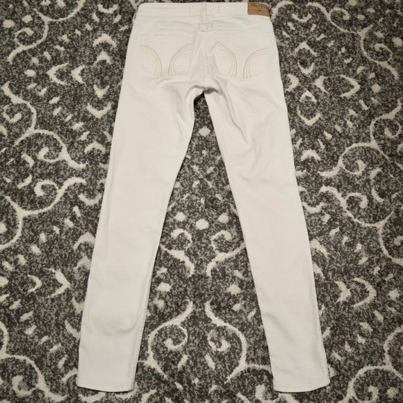 Hollister White Skinny Jeans - Picture 5 of 8